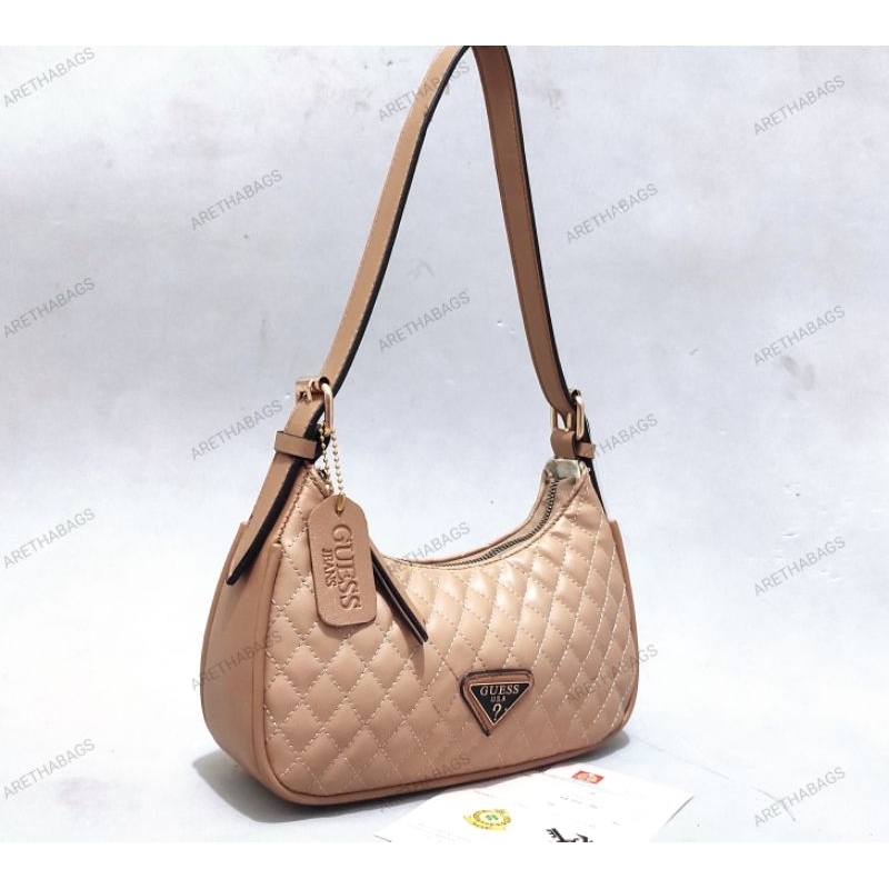 JUAL TAS BARU // GUE55 HOBO FEBIAN SCARLET TAS BAHU WANITA TAS SLEMPANG WANITA IMPORT