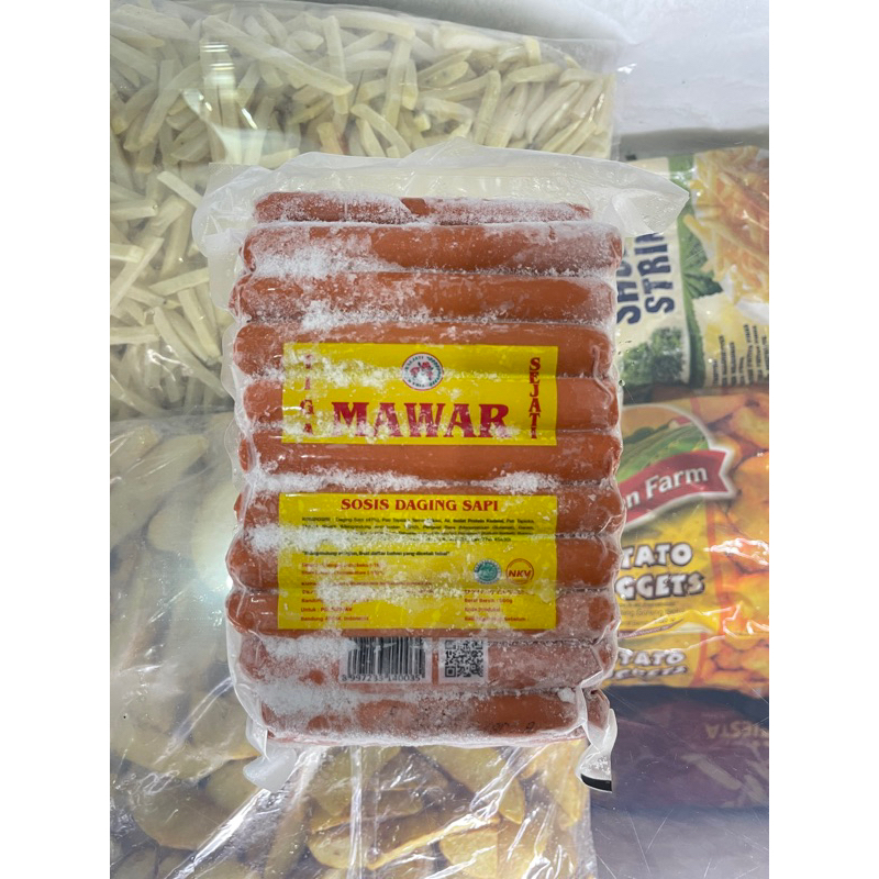 

Mawar sosis sapi 800gr