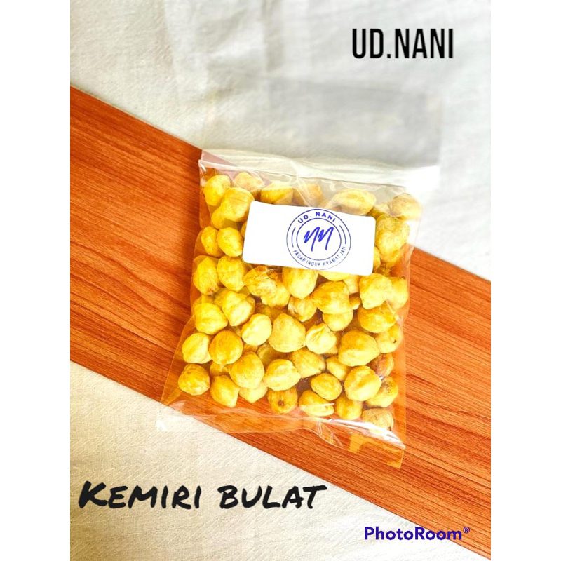 

250 Gram BIJI KEMIRI UTUH KUALITAS PREMIUM | KEMIRI BULAT| SUPER MERK BTR