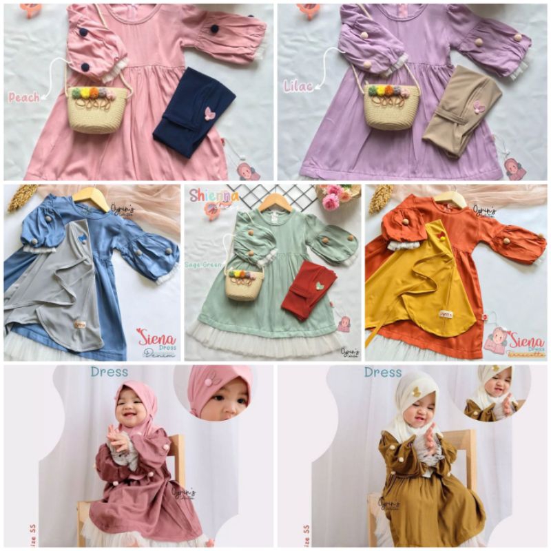 Shiena Dress by Oyrins (Shine Size)