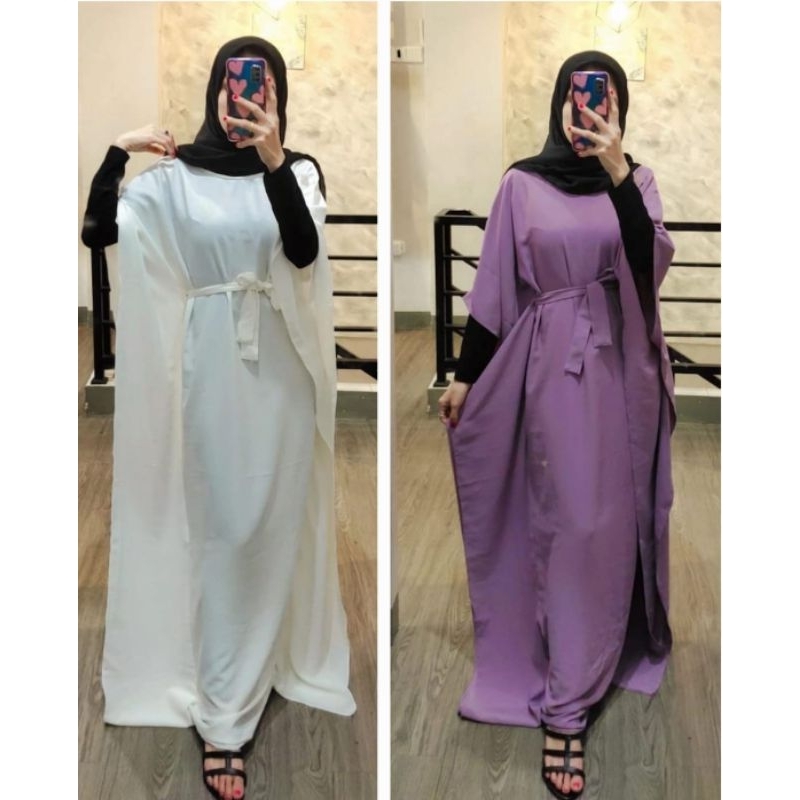 kaftan polos / kaftan tali / kaftan