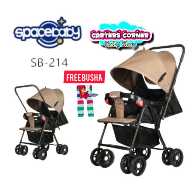 SPACE BABY STROLLER KURSI DORONGAN BAYI 3 POSISI SB 214/SB 208/SB 204/SB 6215/SB 6055/SB 6212/SB 208/SB 6217/SB 207