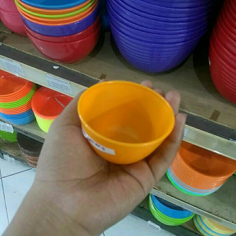TR MANGKOK KUAH KECIL GOLDENHEN GP-3/MANGKOK BOLA DX KACA BRC/MANKUK SAMBAL/ MANGKUK MINI PALSTIK