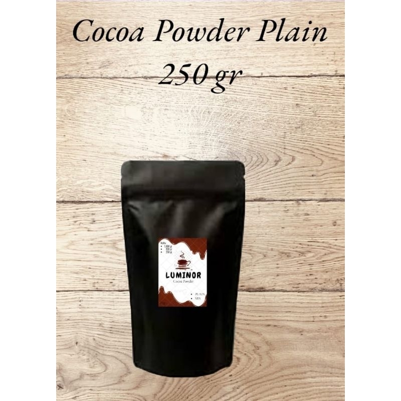 

COKLAT BUBUK PLAIN LUMINOR 250gr