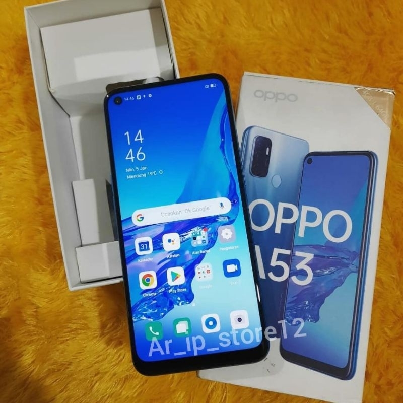 flash sale 1.1 Oppo a53 4/64  second resmi original
