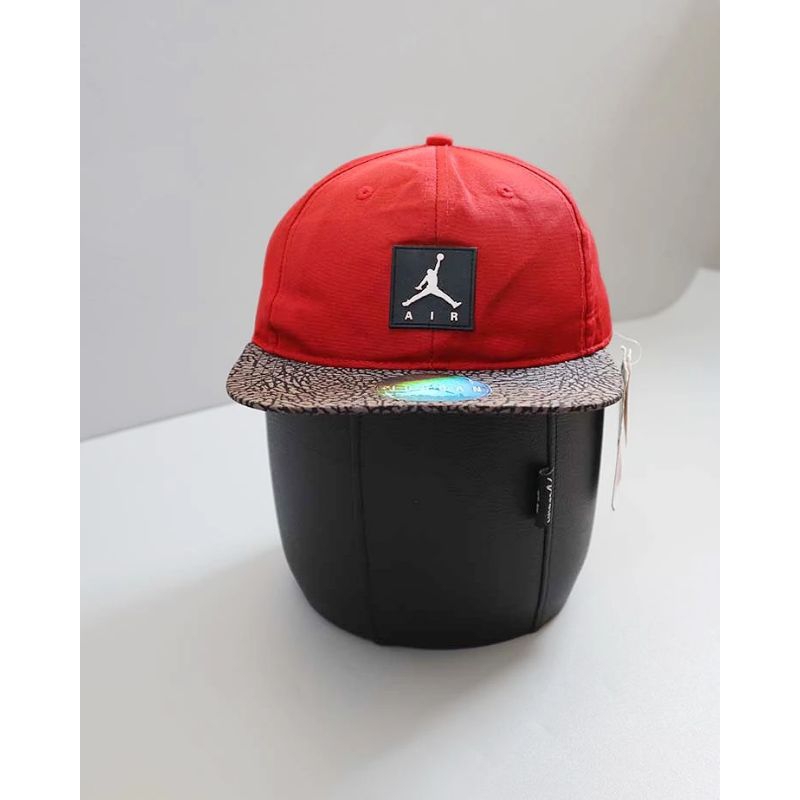 TOPI SNAPBACK JORDAN JUMPMAN MERAH BRANDED