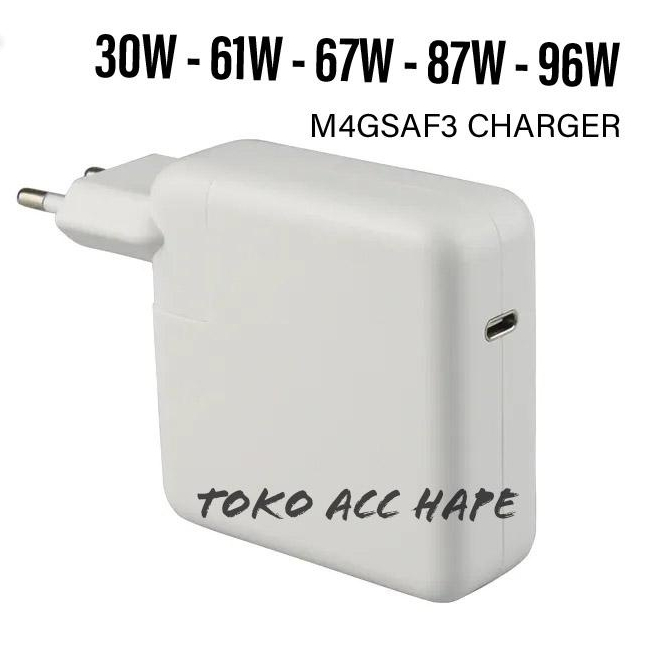 MAGSAF3 USB-C POWER ADAPTOR CHARGER 30W-61W-67W-87W-96W RETAIL PREMIUM