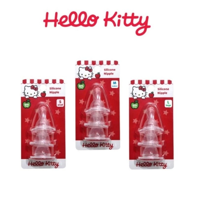 Hello Kitty Lusty Bunnt Nipple Silicone Standard / Wideneck