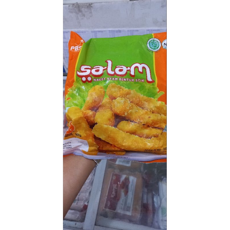 

nugget salam 250gr dan 500gr, 1 kg dan scalop salam 500gr harga terjangkau