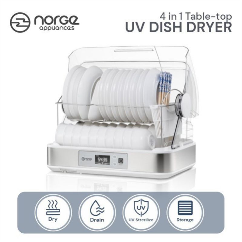 Norge 4 in 1 UV Dish Dryer NG-DD48UV