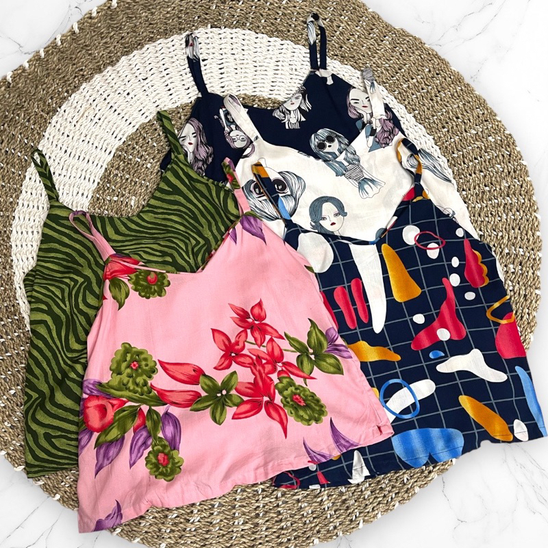 Tanktop Rayon Cantik Size Standart