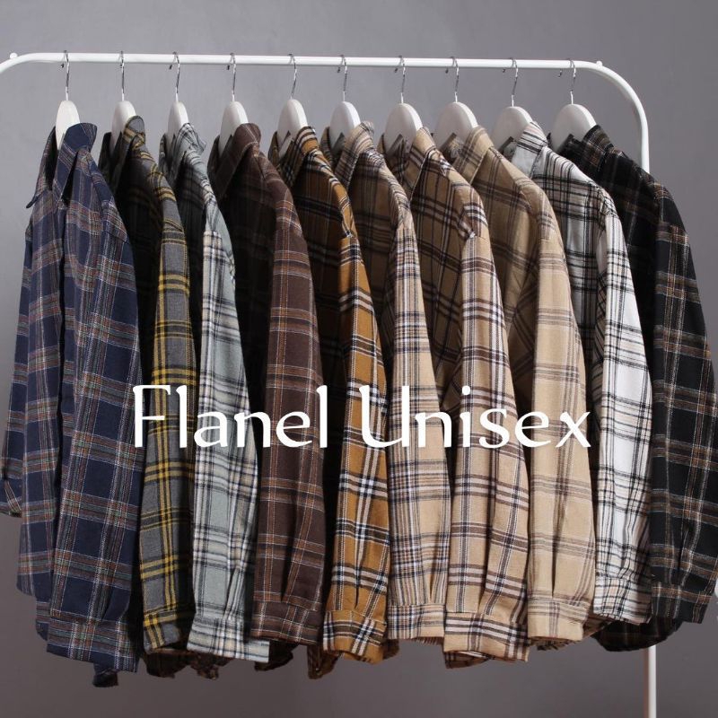 kemeja flanel pria kemeja flanel lengan panjang kemeja lengan panjang flanel kemeja pria