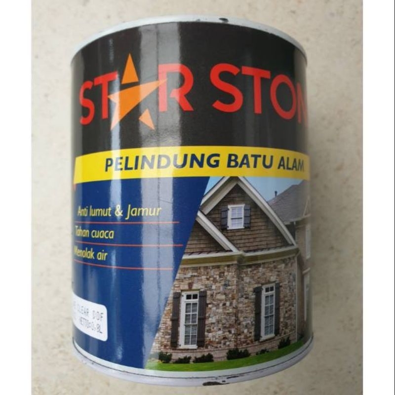 Cat coating pelindung batu alam Propan Star Stone warna clear dof