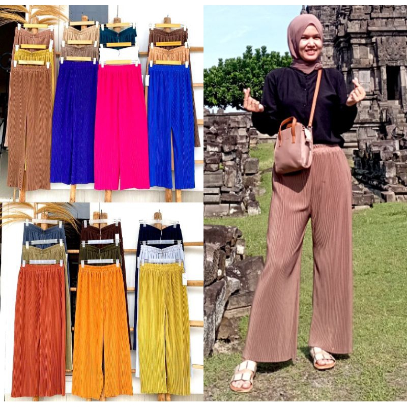 CELANA KULOT PLISKET HYGET SUPER PREMIUM