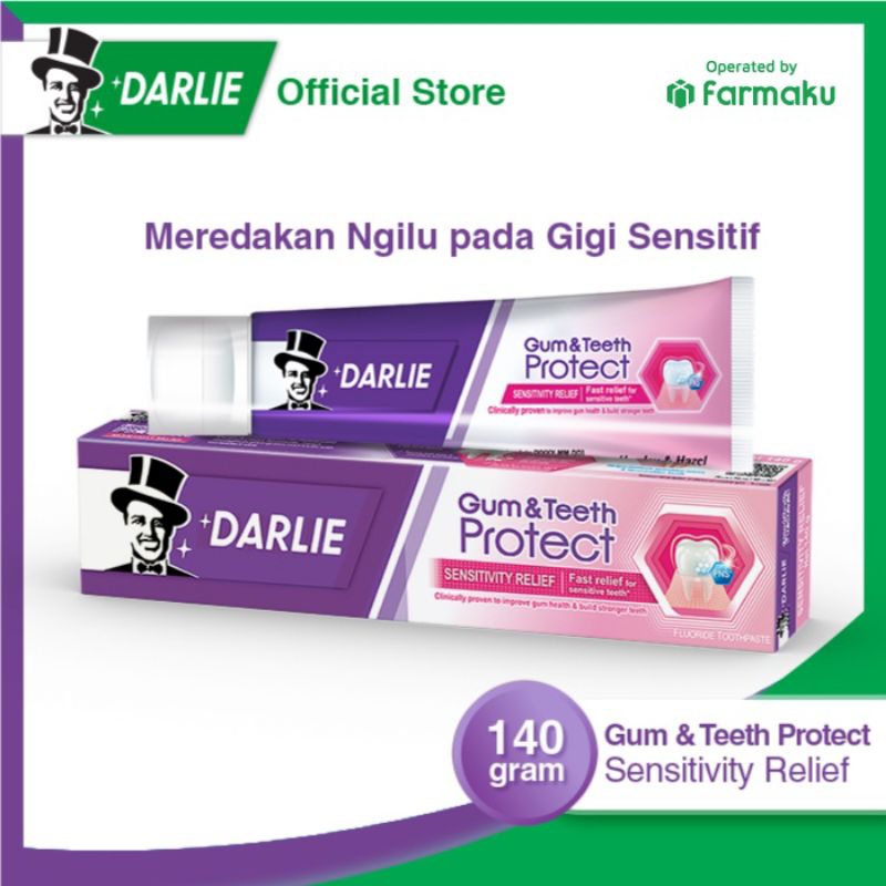 DARLIE PASTA GIGI GUM&amp;TEETH SENSITIVITY RELIEF 140g