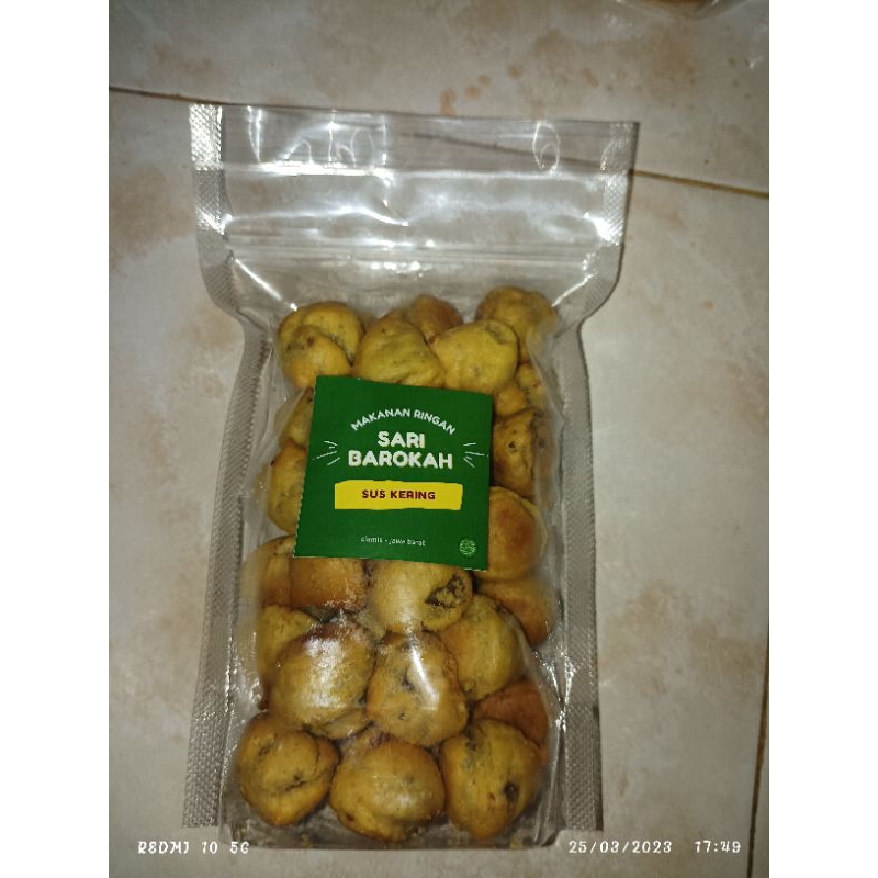 

Cemilan Sus Kering 160gr