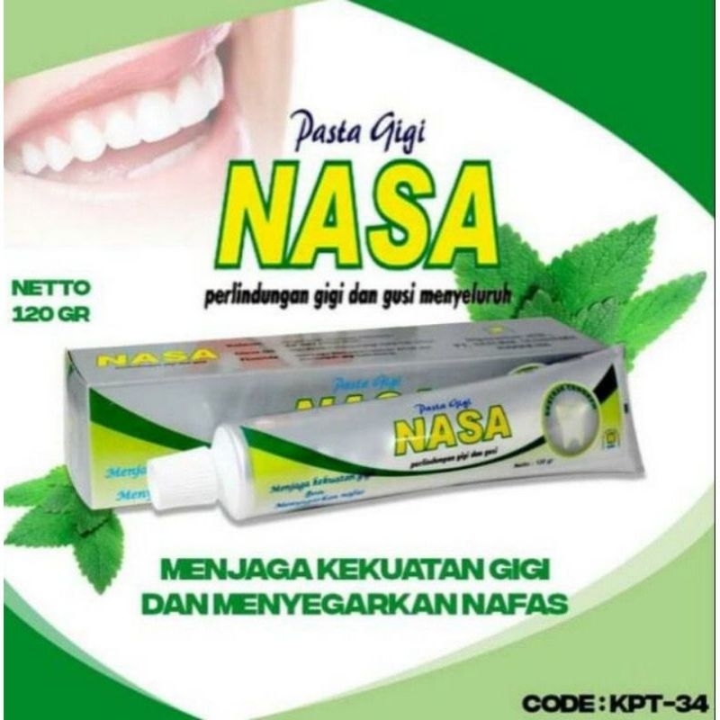 Pasta Gigi Nasa Odol Herbal Nasa 120 gram