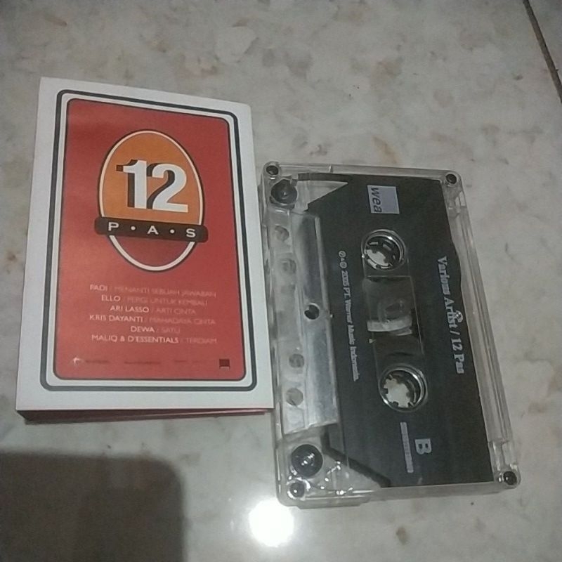Kaset pita 12 Pas