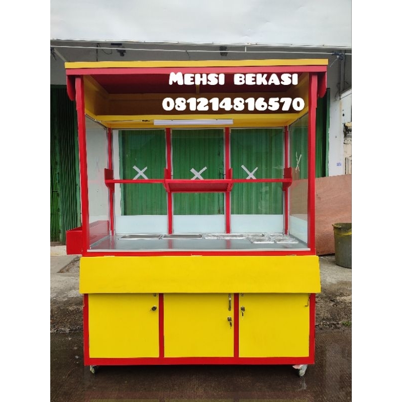 Gerobak Nasi goreng, mie goreng kekinian, Gerobak makanan