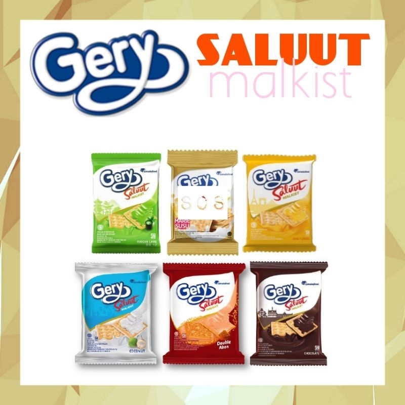 

《OS3》 Gery Saluut Malkist Single Pack renceng all varian satu harga