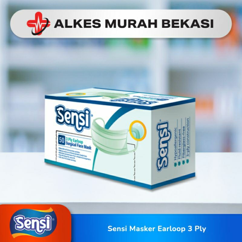 Sensi masker hijab isi 50 / masker hijab sensi / masker hijab / masker jilbab / masker jilbab sensi