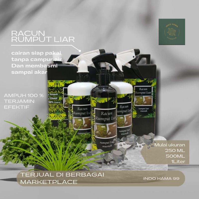 Pembasmi Rumput Liar Sampai Akar Akar Nya - Racun Rumput Liar Ampuh