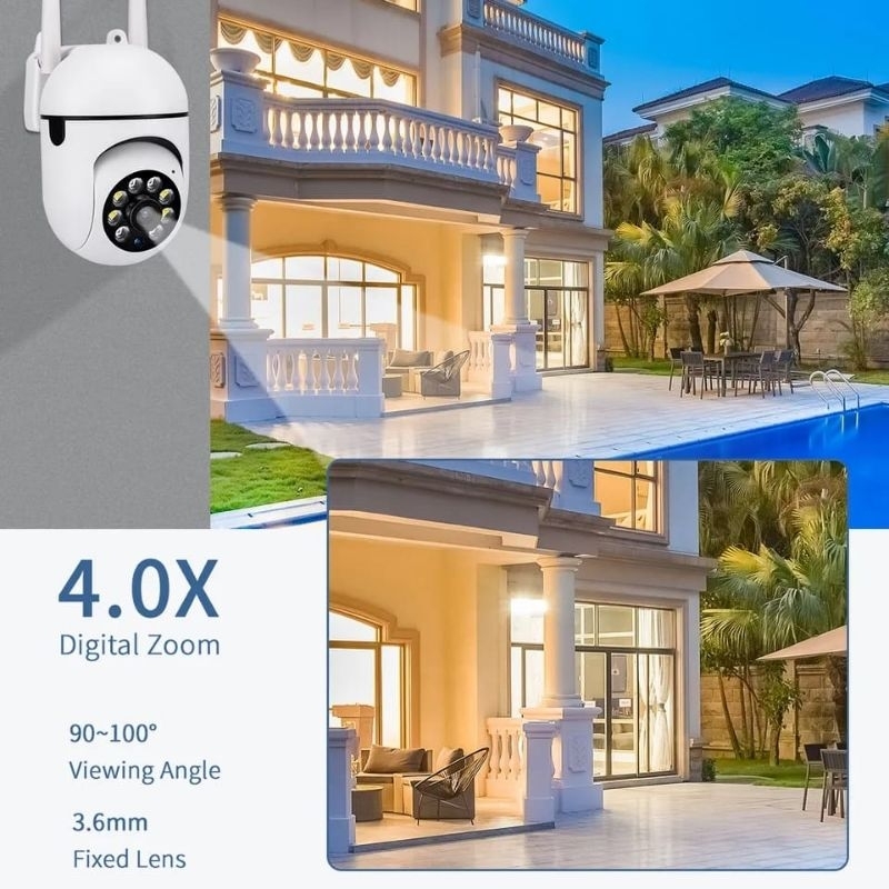 NEW IP CAMERA V380PRO WIFI PTZ MINI 8.0MP OUTDOOR SPEED DOME FULL HD 1080P WIRELESS