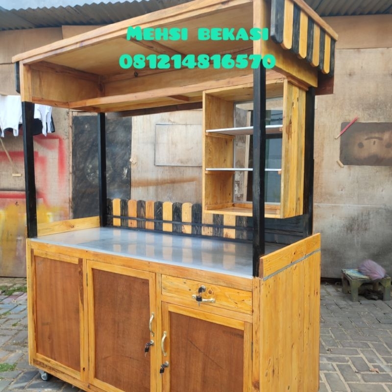 Gerobak makanan ato minuman terkini