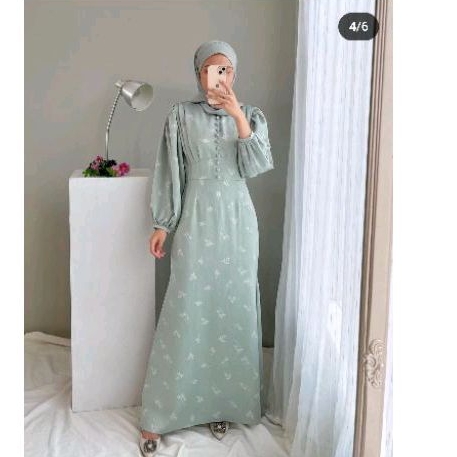 Daphne dress by EDMEE.OUTFIT SAGE XL