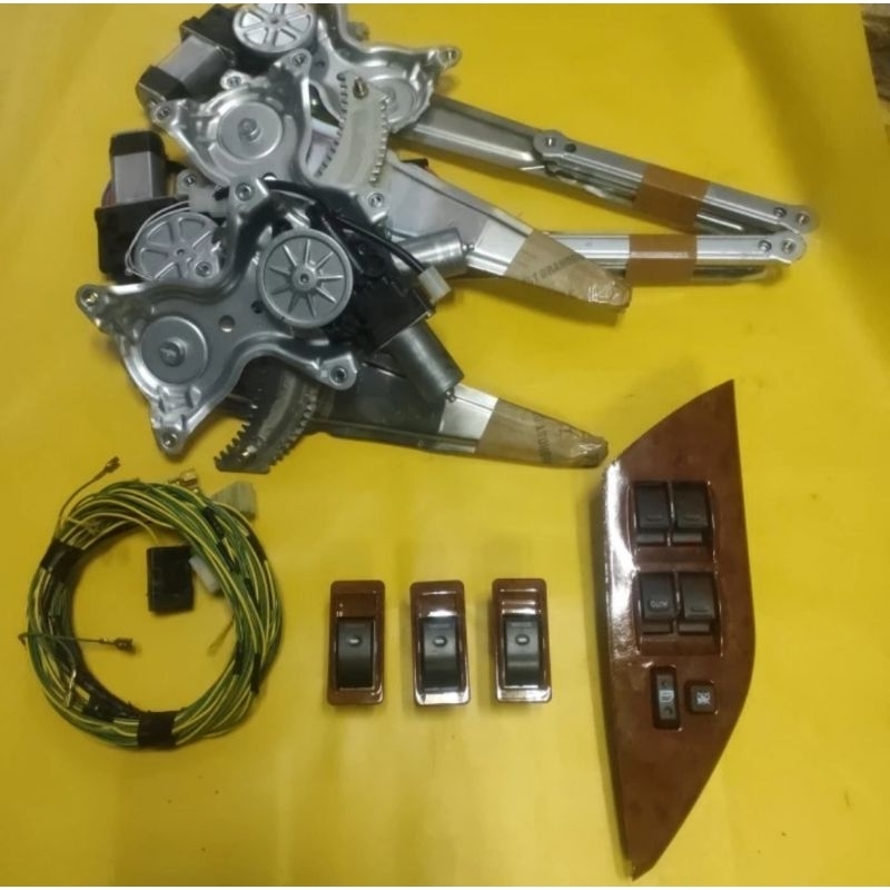 power window Vios limo Gen3 motif kayu panel wood