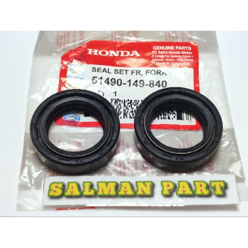 Seal Shock Depan 2pcs Honda Win 100 Honda Win Original