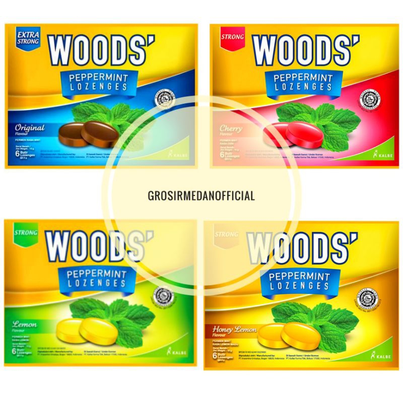 

WOODS LOZENGES - PERMEN PELEGA TENGGOROKAN