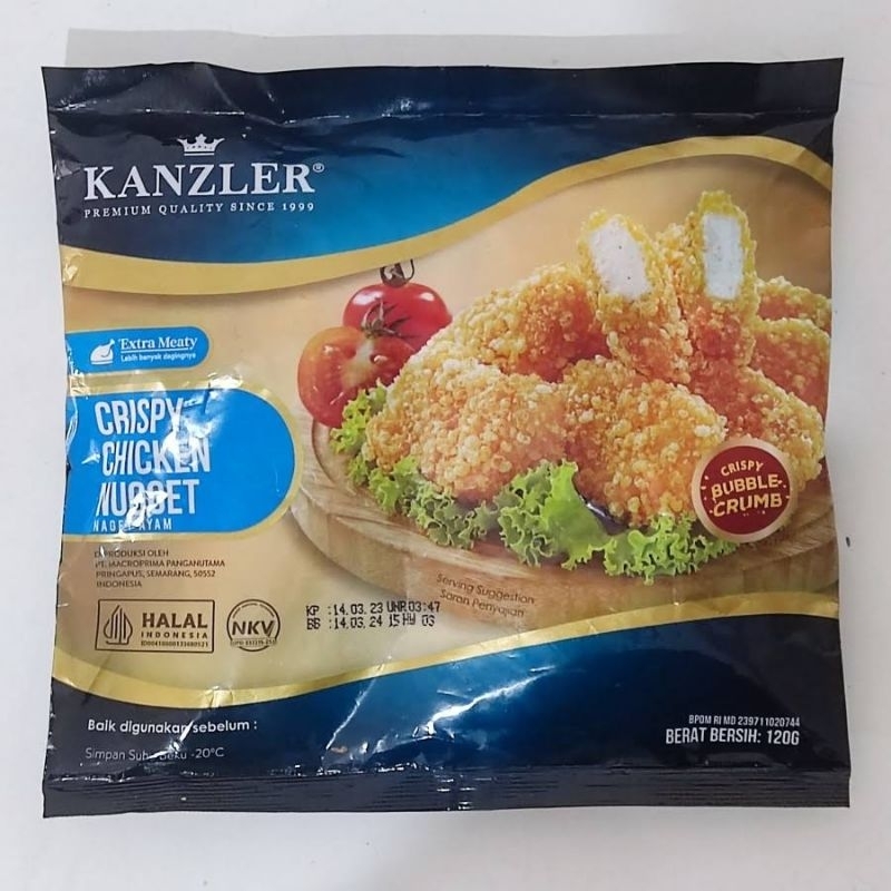 

Kanzler Crispy Chicken Nugget 120gr