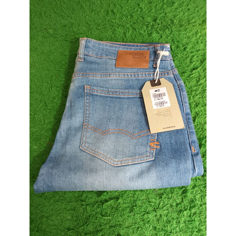Camel active Celana panjang jeans SLIM FIT Original 100%