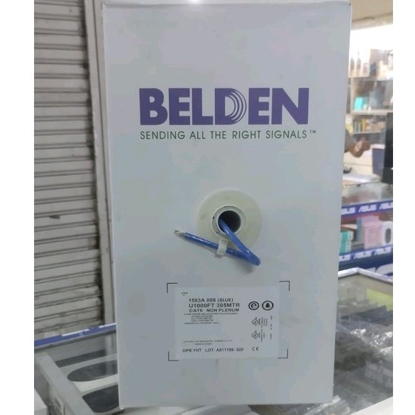 KABEL LAN UTP Cat6 BELDEN / Cat 6 / Kabel data cat 6 1 roll 305M