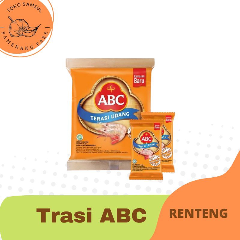 

Terasi Udang ABC 1 pack isi 20 x 4.2 g