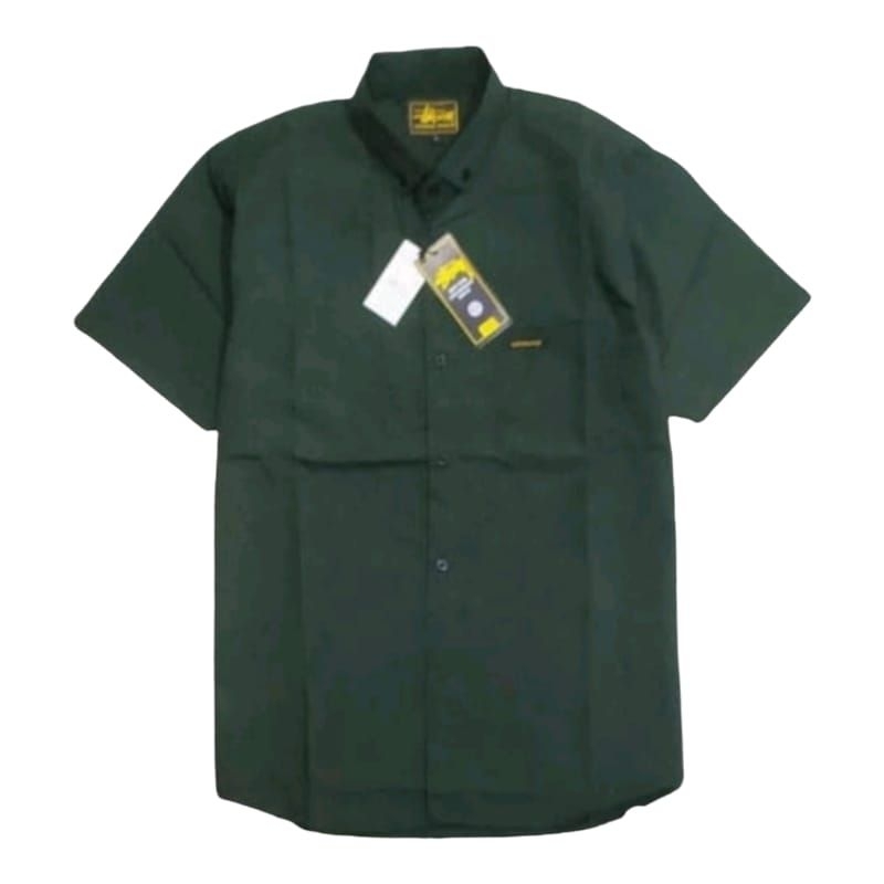 kemeja pria lengan pendek model polos P06