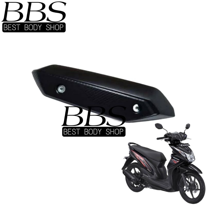Tutup Knalpot Honda Beat Fi / Cover Knalpot Beat Fi