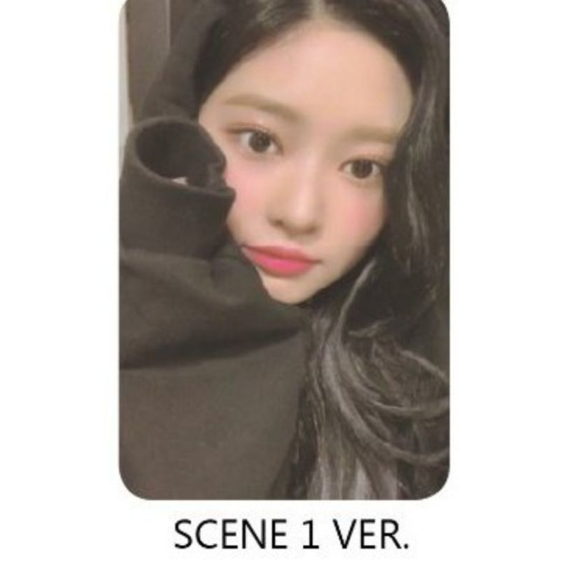 minju hoodie one reeler act scene 1 ver or photocard pc