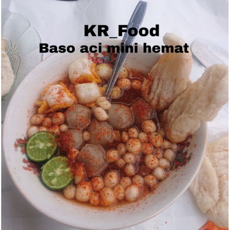 

Baso Aci Bogor mini Murah makanan instan