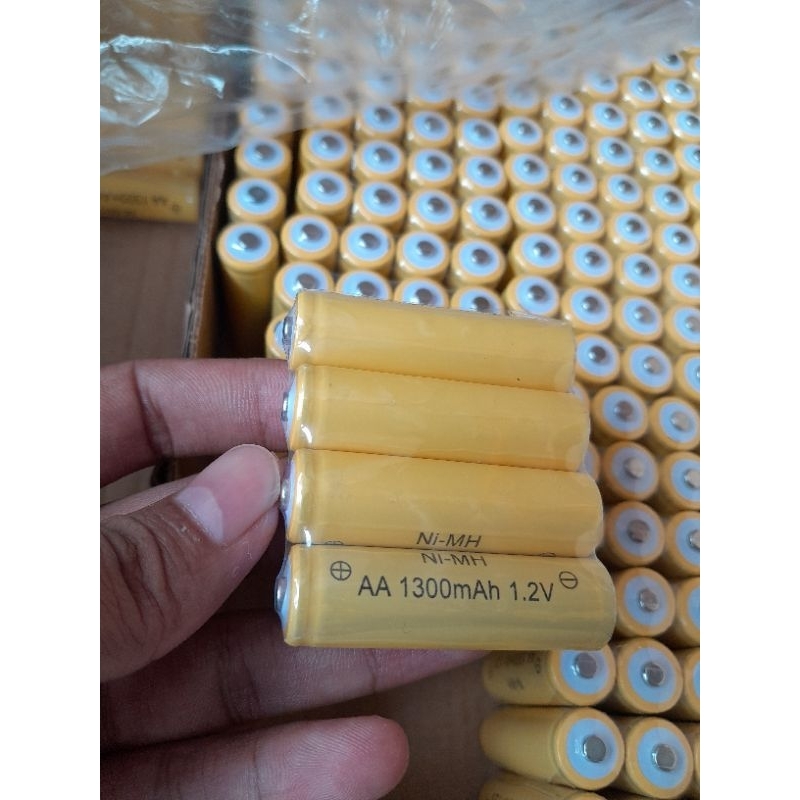 BATERAI CAS ISI ULANG / AA BATERAI 1300MAH ISI 2PCS