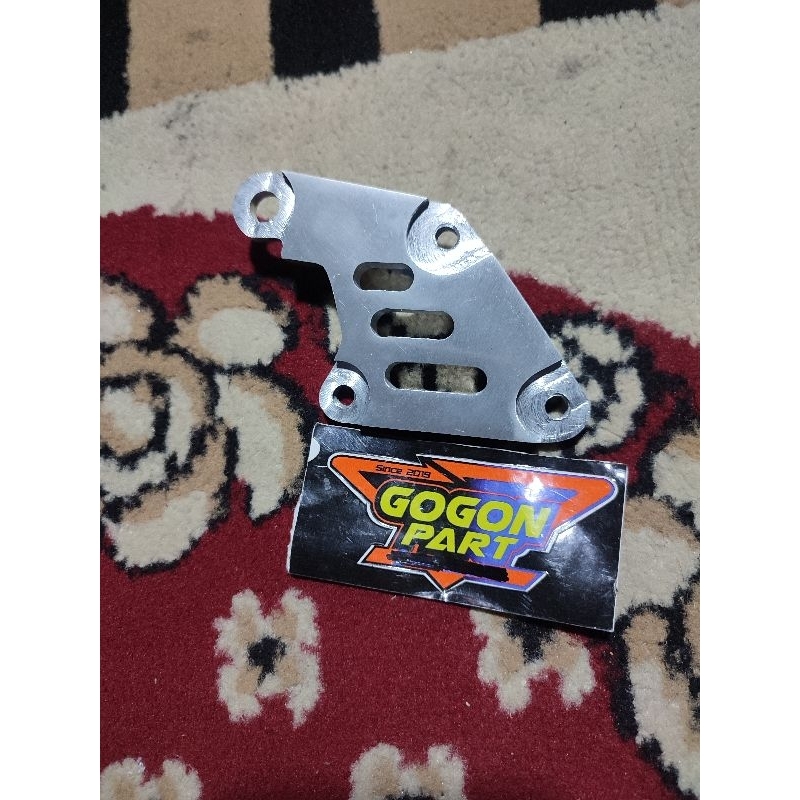 breket kaliper satria 2 tak hiu lumba 260 300 320 mm