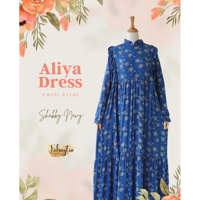 Aliya dress by fiibaytia/gamiskatunrayontwill/ademdress/dasterrayon