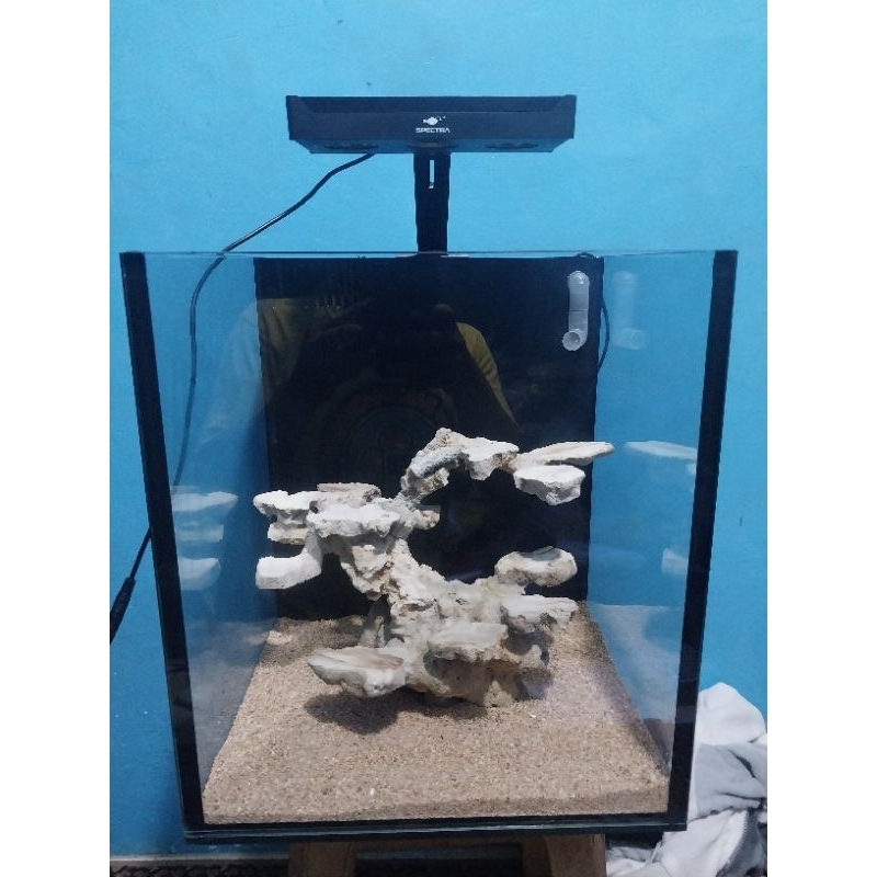Aquarium Nano Tank Optic Clear Aquarium Laut Marine Tank