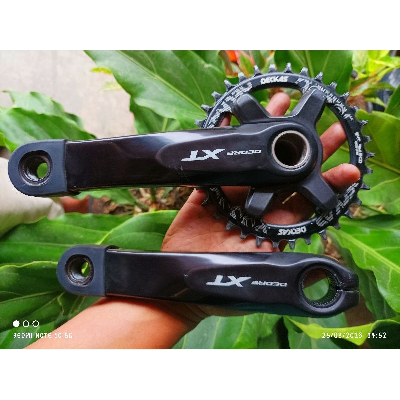 crank shimano deore xt m8000 single 34T