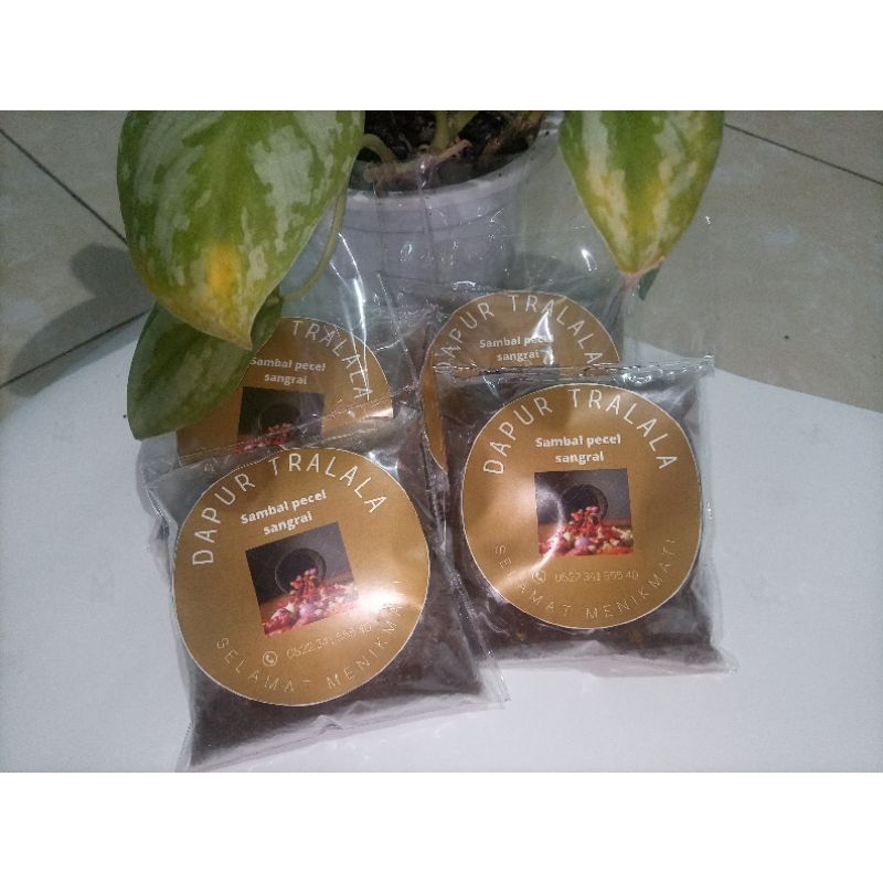 

sambel pecel sangrai