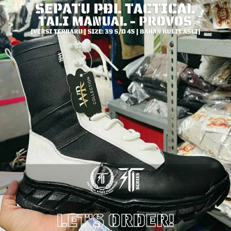 Sepatu PDL Provos Tali Biasa - WR