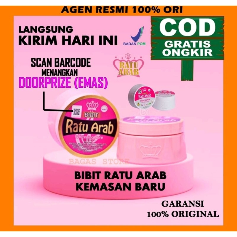 BIBIT RATU ARAB ORIGINAL BPOM ORI BODY  LOTION HB RATU ARAB ORI