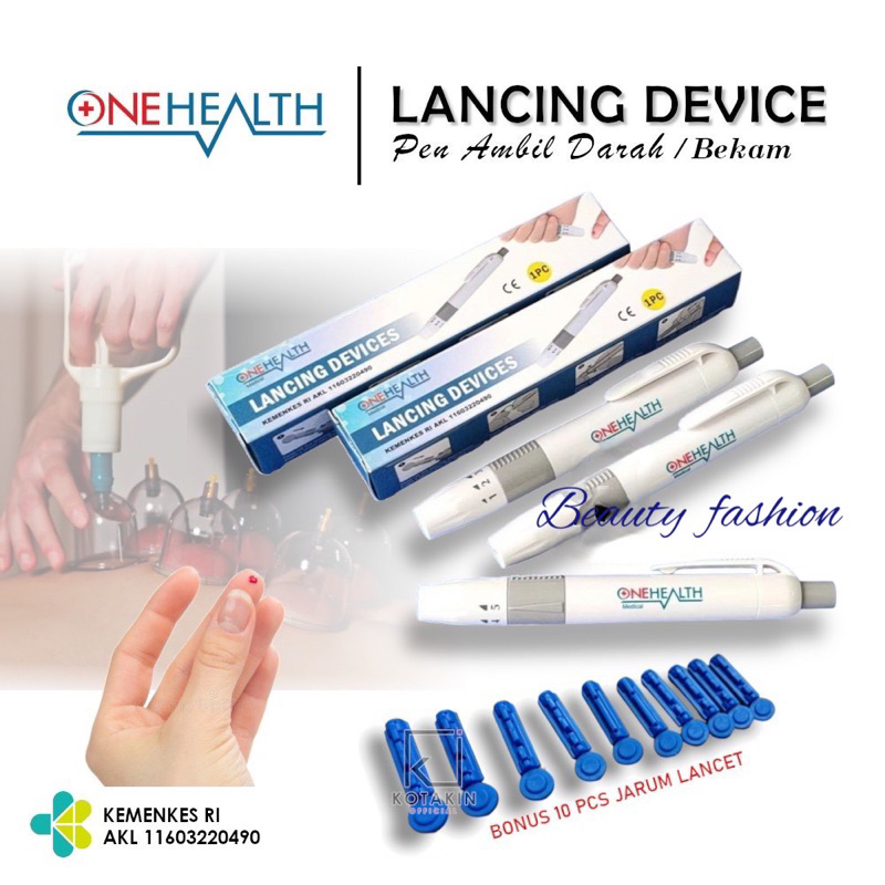 Lancet Device Pen set/Pen lancet/Blood Lancet Alat  pengambil darah