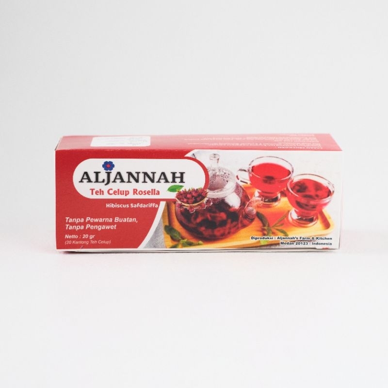 

Teh Rosella/Teh Celup Rosella Aljannah isi 20 kantong